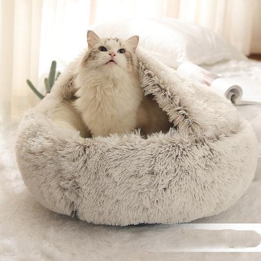 Pet Winter Bed Round