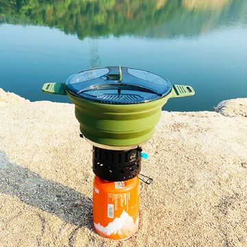 Portable Travel Collapsible Pot